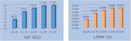 图1：平远县“十三五”时期GDP、人均GDP柱状图.png