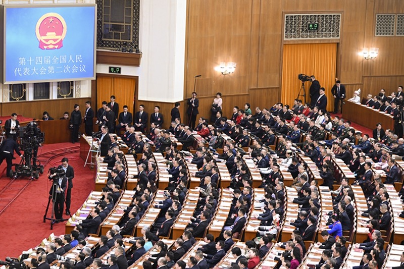 3月5日，第十四届全国人民代表大会第二次会议在北京人民大会堂开幕2.jpg